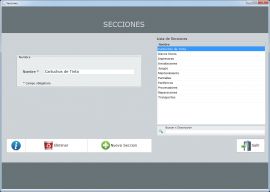 Secciones