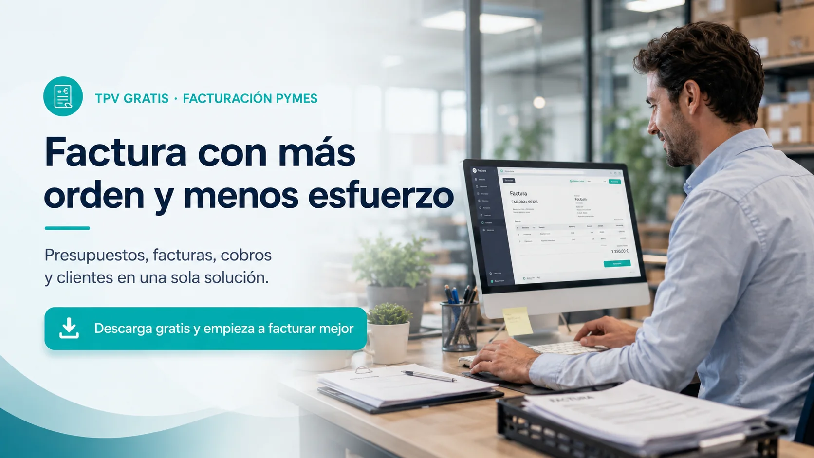 Facturación Gratis para PYMES y Autónomos en un entorno profesional