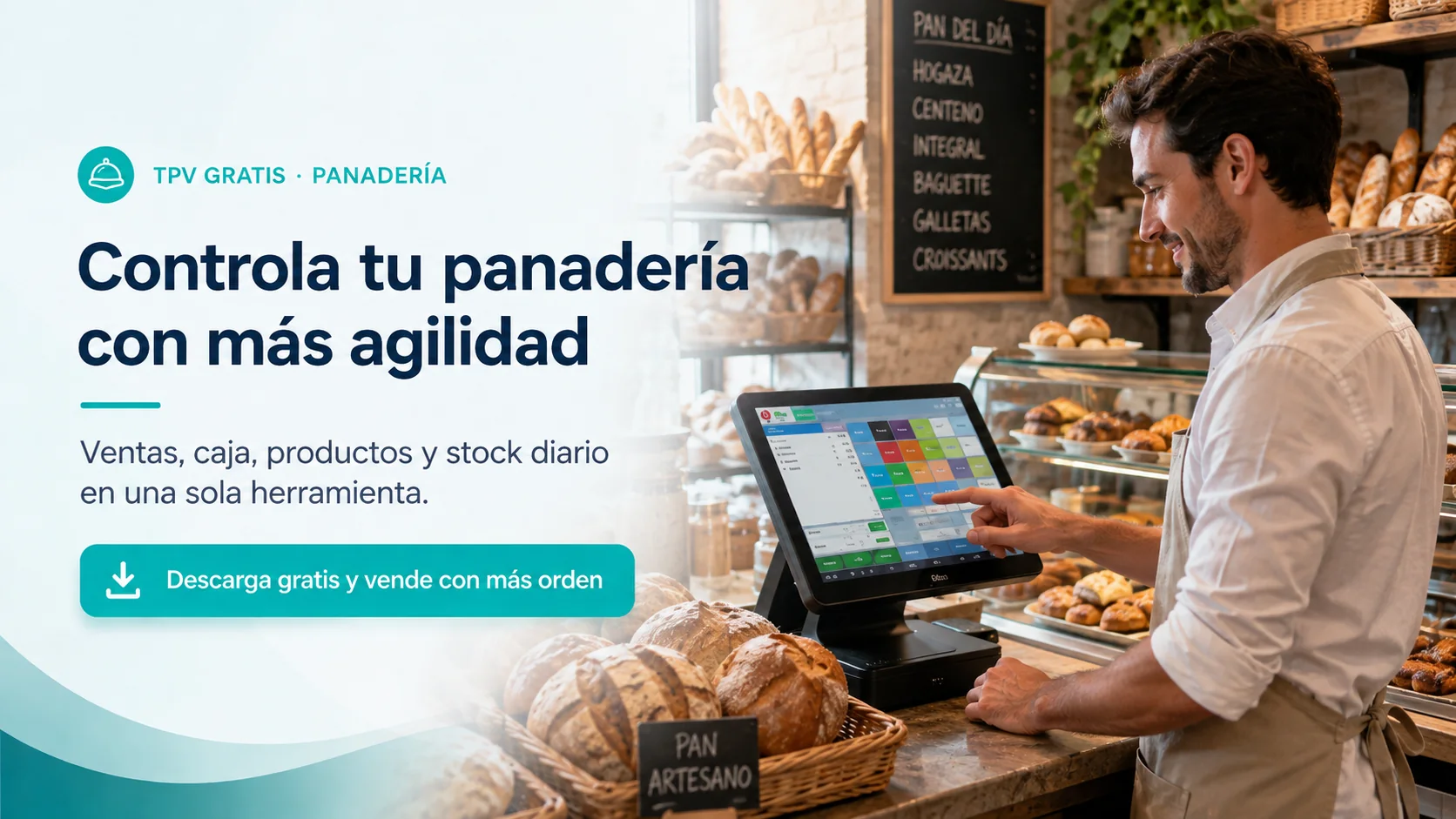TPV Gratis para Panadería y Pastelería en un entorno profesional