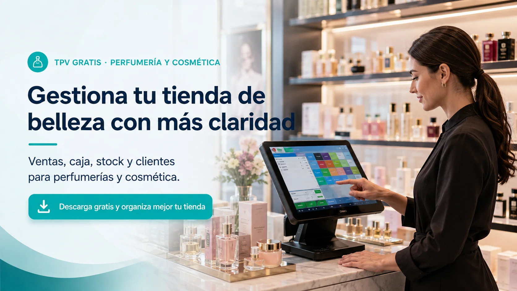 TPV Gratis para Perfumería y Cosmética en un entorno profesional